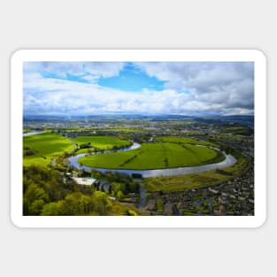 Stirling Battlefield and the River Forth Sticker